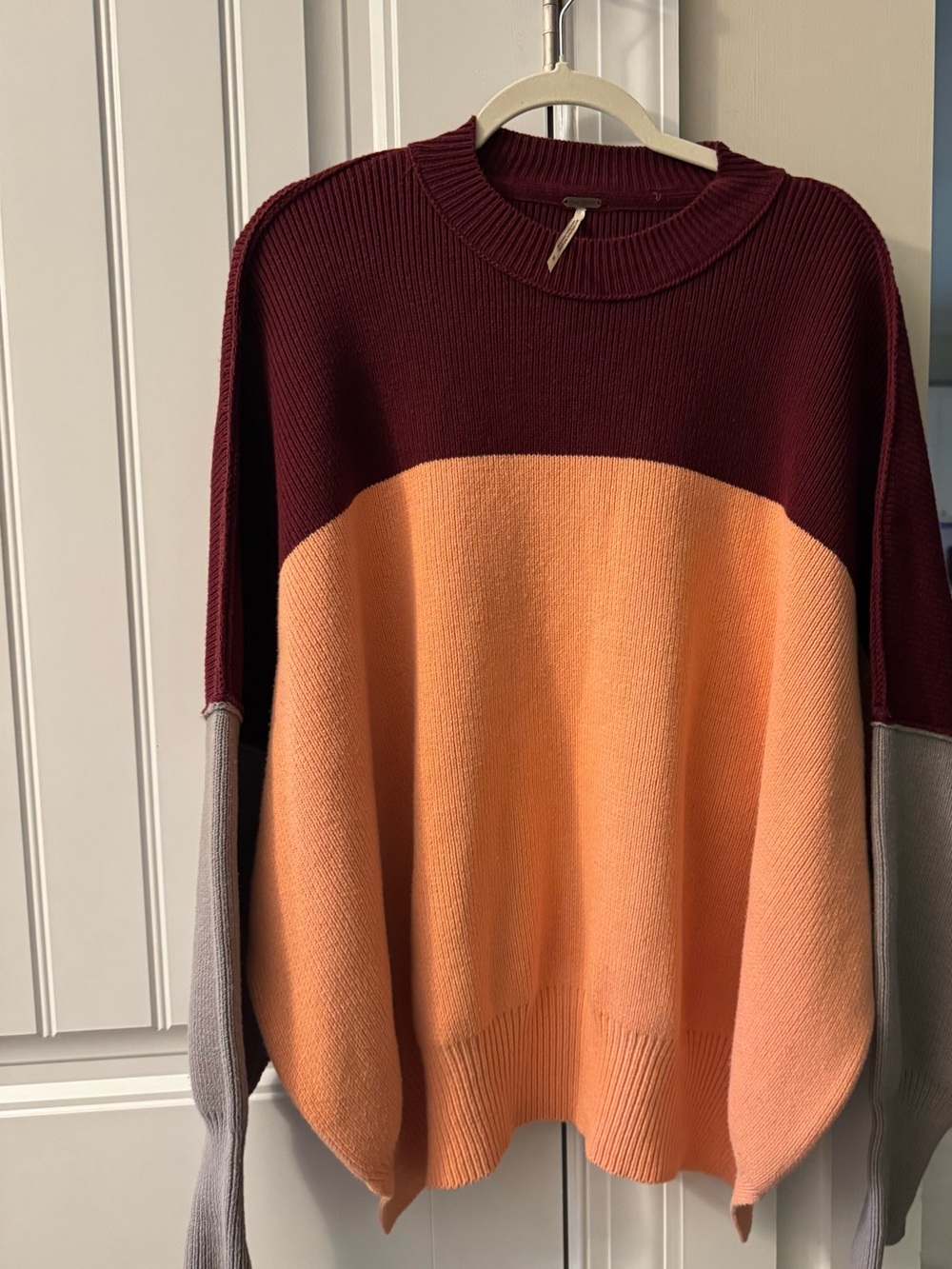 Free People Easy street Colorblock Women's Sweater